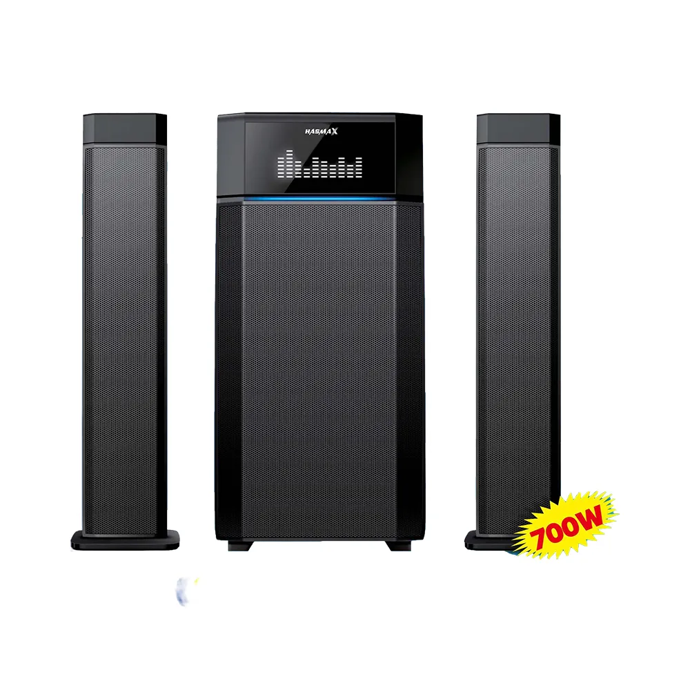 Ensemble home-cinéma 2.1 Hasmax 700 W égaliseur