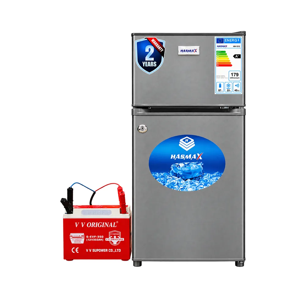 Réfrigérateur 12 V solaire Hasmax HM-1212 87 L